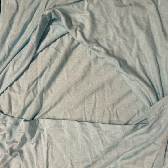 Turquoise Back Cut Out Shirt - Picture 10 of 13